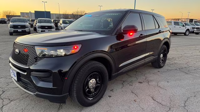 2025 Agate Black Ford Utility Police Interceptor Base AWD SUV