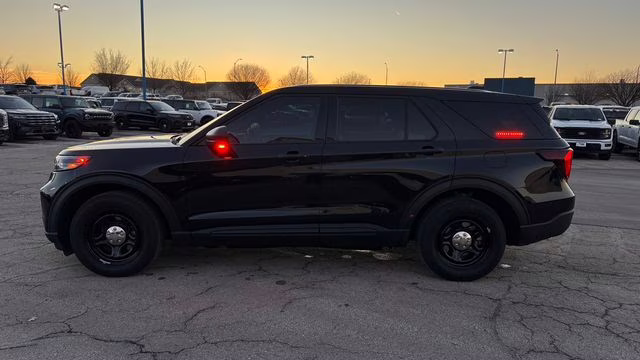 2025 Agate Black Ford Utility Police Interceptor Base AWD SUV