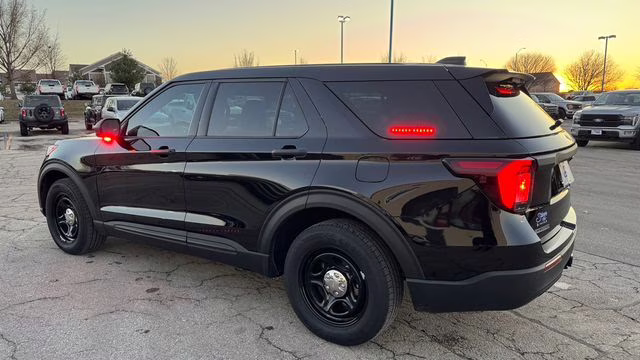 2025 Agate Black Ford Utility Police Interceptor Base AWD SUV