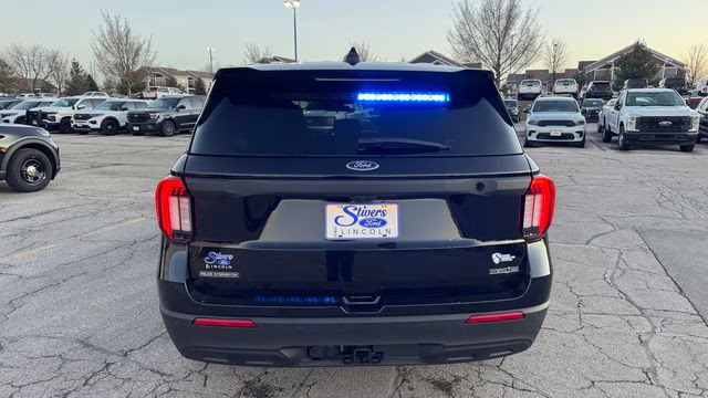 2025 Agate Black Ford Utility Police Interceptor Base AWD SUV