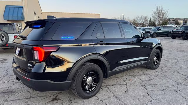 2025 Agate Black Ford Utility Police Interceptor Base AWD SUV