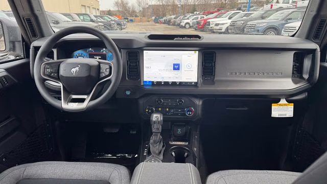 2025 Azure Gray Metallic Tri-Coat Ford Bronco Base 4X4 SUV