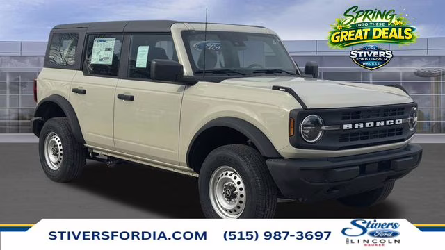 2025 Desert Sand Ford Bronco Base 4X4 SUV