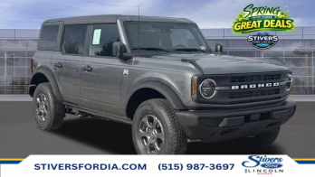 2025 Carbonized Gray Metallic Ford Bronco Big Bend 4X4 SUV