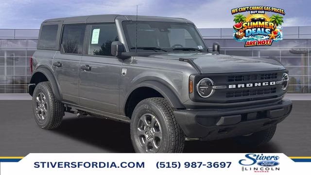 2025 Carbonized Gray Metallic Ford Bronco Big Bend 4X4 SUV