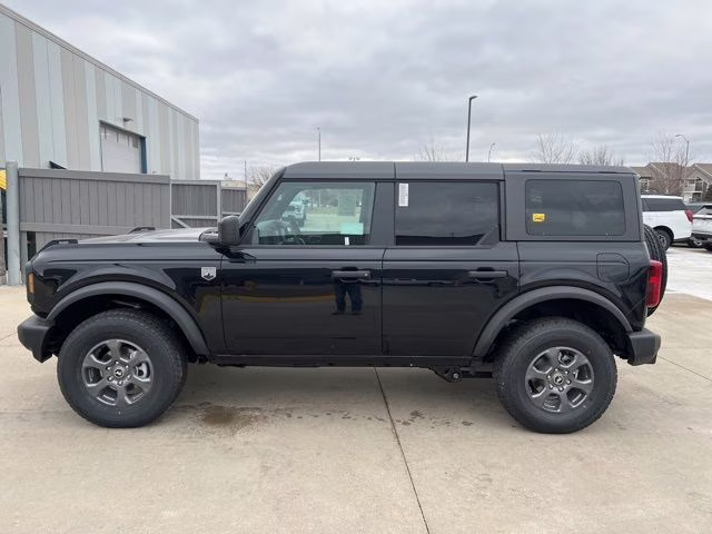 2025 Shadow Black Ford Bronco Big Bend 4X4 SUV