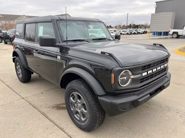 2025 Shadow Black Ford Bronco Big Bend 4X4 SUV