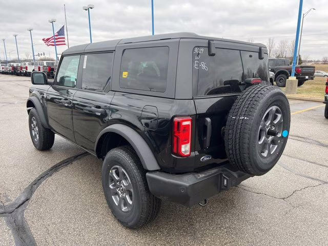2025 Shadow Black Ford Bronco Big Bend 4X4 SUV