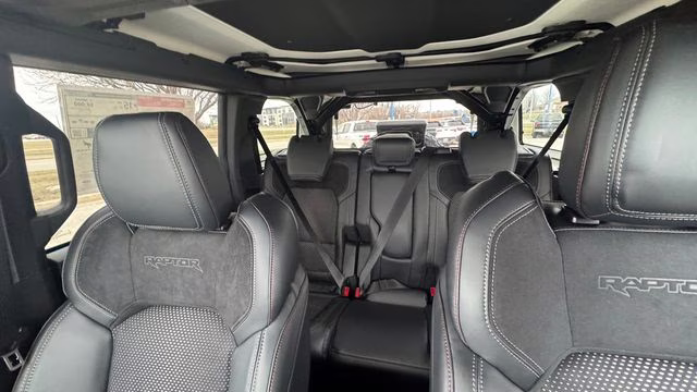 2025 Shadow Black Ford Bronco Raptor 4X4 SUV