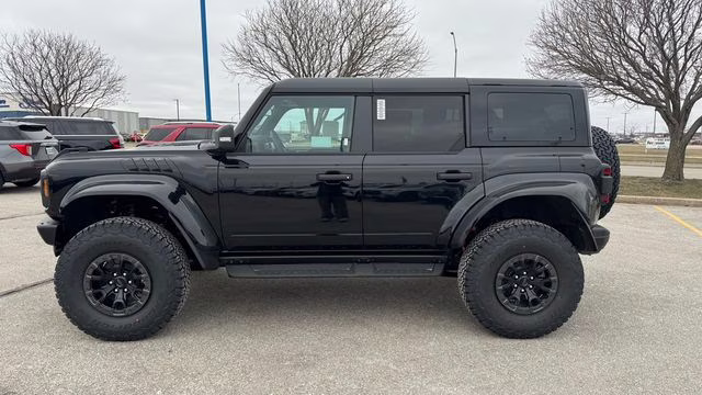 2025 Shadow Black Ford Bronco Raptor 4X4 SUV