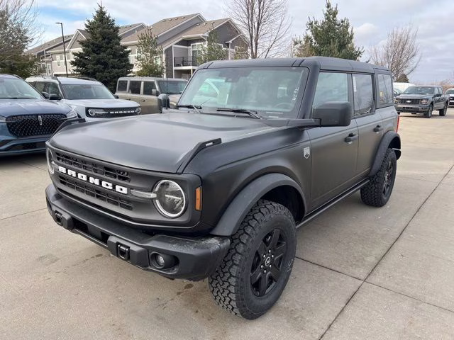 2025 Shadow Black Ford Bronco Big Bend 4X4 SUV