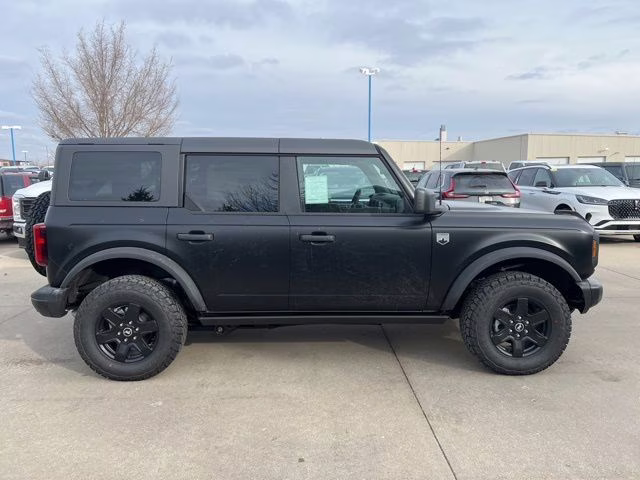 2025 Shadow Black Ford Bronco Big Bend 4X4 SUV