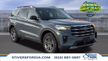2026 Vapor Blue Metallic Ford Explorer Active 4X4 SUV