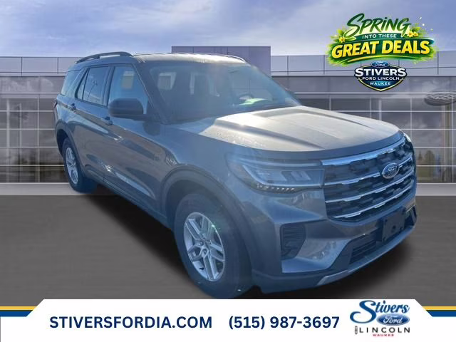 2026 Carbonized Gray Metallic Ford Explorer Active 4X4 SUV