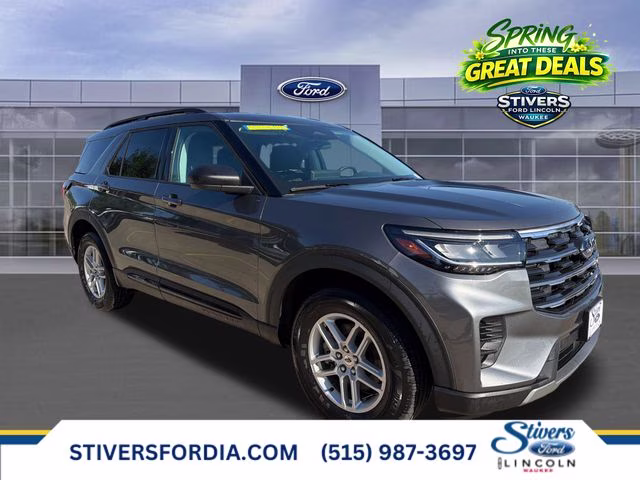 2026 Carbonized Gray Metallic Ford Explorer Active 4X4 SUV