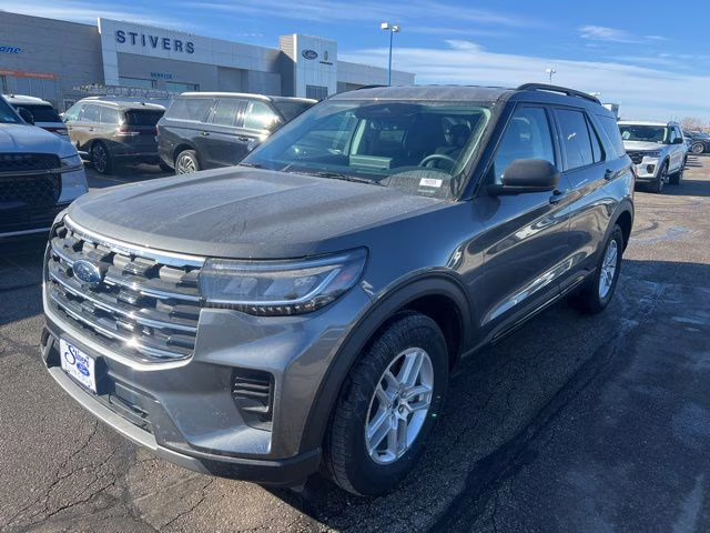 2026 Carbonized Gray Metallic Ford Explorer Active 4X4 SUV