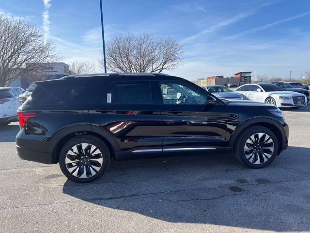 2026 Black Metallic Ford Explorer Platinum 4X4 SUV