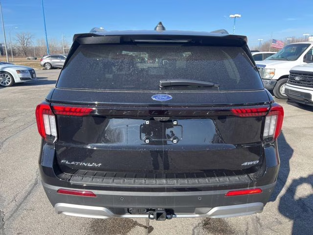 2026 Black Metallic Ford Explorer Platinum 4X4 SUV
