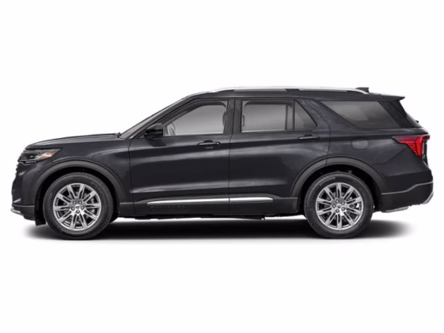 2026 Black Metallic Ford Explorer Platinum 4X4 SUV