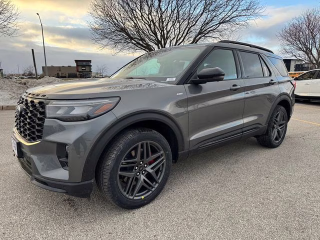 2026 Carbonized Gray Metallic Ford Explorer ST-Line 4X4 SUV