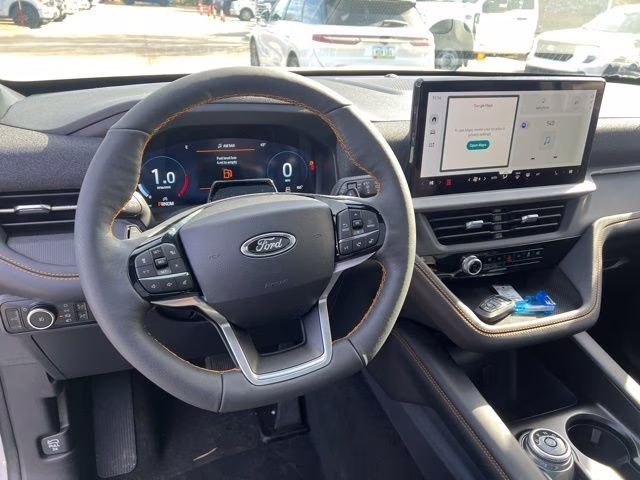 2026 Star White Metallic Tri-Coat Ford Explorer Tremor 4X4 SUV