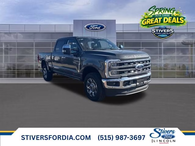 2026 Carbonized Gray Metallic Ford Super Duty F-350 SRW Lariat 4X4 Truck