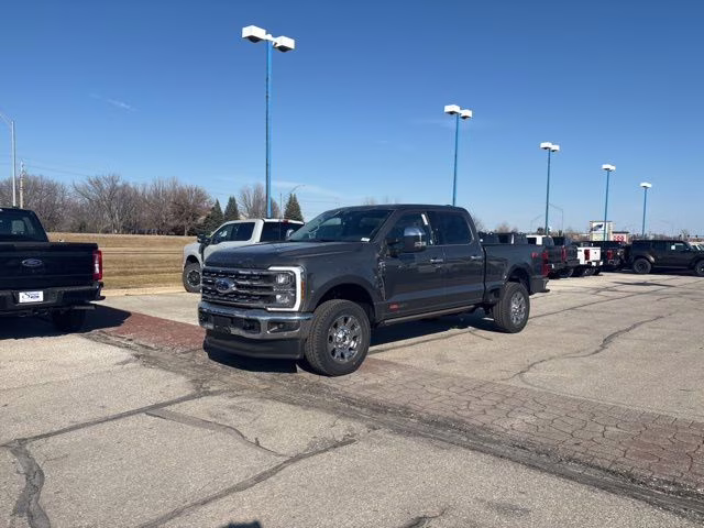 2026 Carbonized Gray Metallic Ford Super Duty F-350 SRW Lariat 4X4 Truck