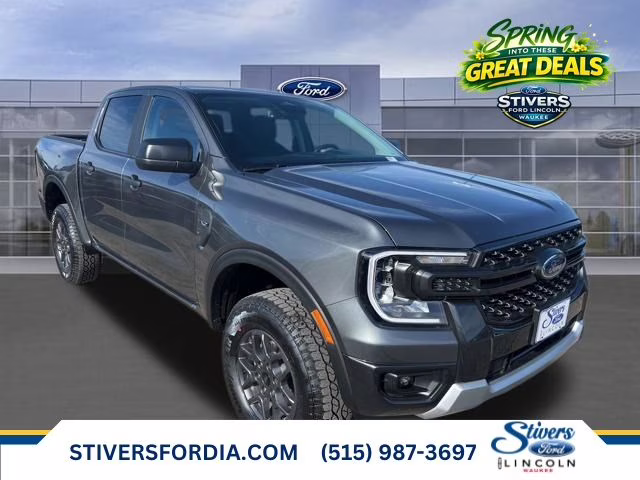 2025 Carbonized Gray Metallic Ford Ranger XLT 4X4 Truck