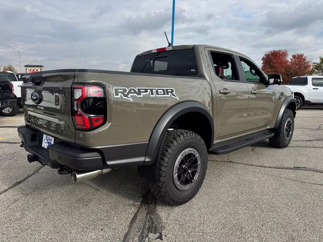 2025 Gray Ford Ranger Raptor 4X4 Truck