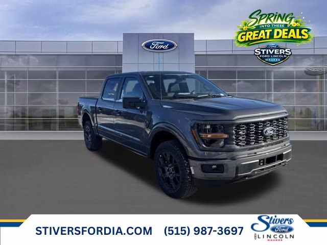2026 Carbonized Gray Metallic Ford F-150 STX 4X4 Truck