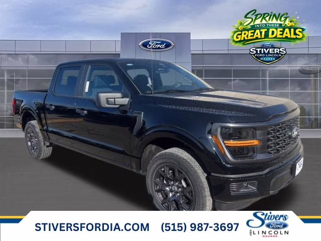 2026 Agate Black Metallic Ford F-150 STX 4X4 Truck