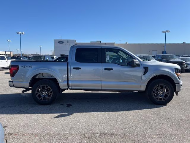 2026 Iconic Silver Metallic Ford F-150 STX 4X4 Truck