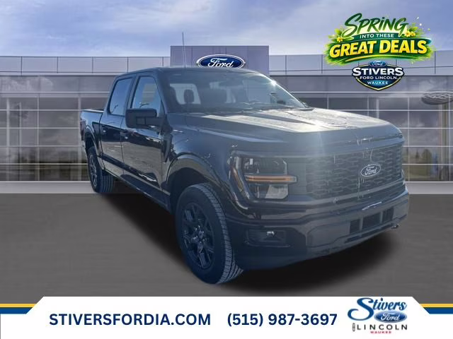 2026 Agate Black Metallic Ford F-150 STX 4X4 Truck