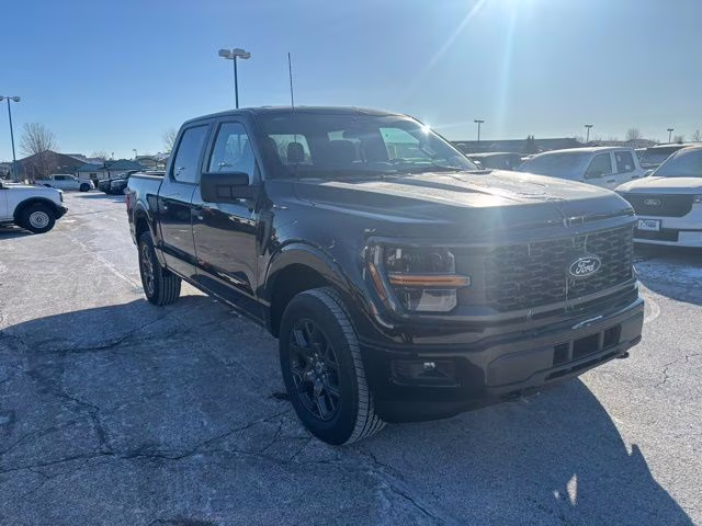 2026 Agate Black Metallic Ford F-150 STX 4X4 Truck