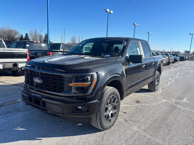 2026 Agate Black Metallic Ford F-150 STX 4X4 Truck