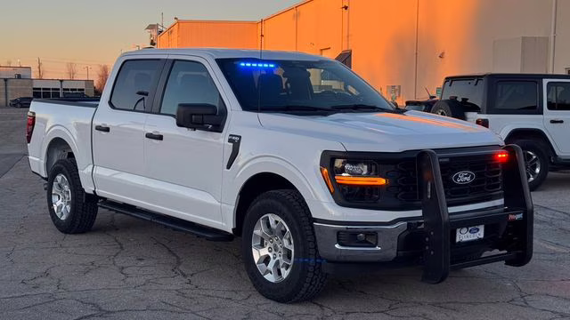 2024 Oxford White Ford F-150 Police Responder XL 4X4 Truck