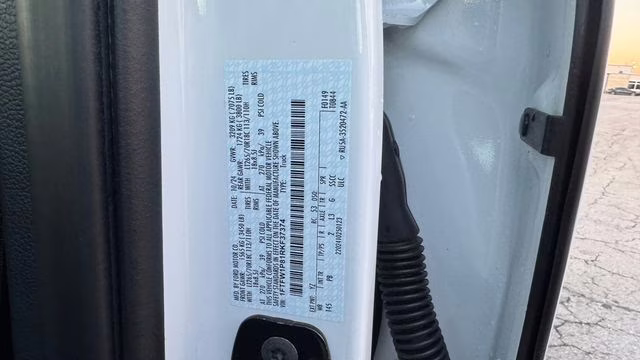 2024 Oxford White Ford F-150 Police Responder XL 4X4 Truck