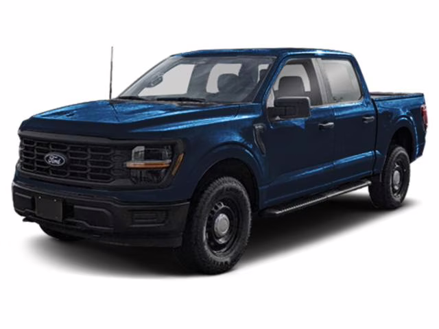 2025 Antimatter Blue Metallic Ford F-150 Police Responder XL 4X4 Truck