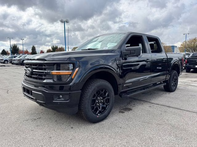 2025 Agate Black Metallic Ford F-150 XLT 4X4 Truck