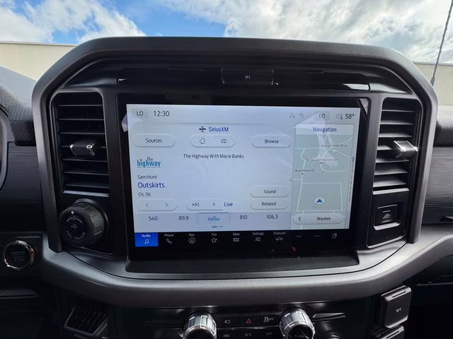 2025 Agate Black Metallic Ford F-150 XLT 4X4 Truck