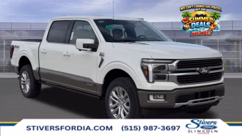 2026 Star White Metallic Tri-Coat Ford F-150 King Ranch 4X4 Truck
