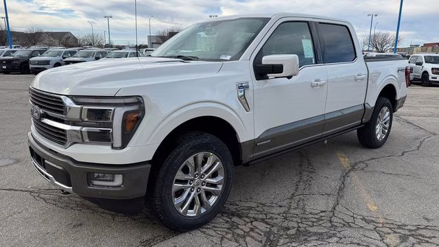 2026 Star White Metallic Tri-Coat Ford F-150 King Ranch 4X4 Truck