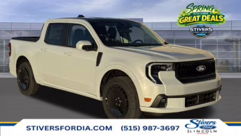 2026 Space White Metallic Ford Maverick Lobo Standard AWD Truck