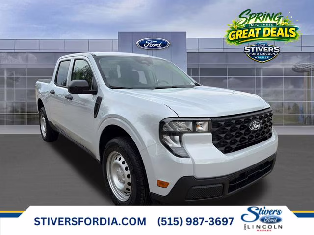 2026 Space White Metallic Ford Maverick XL FWD Truck