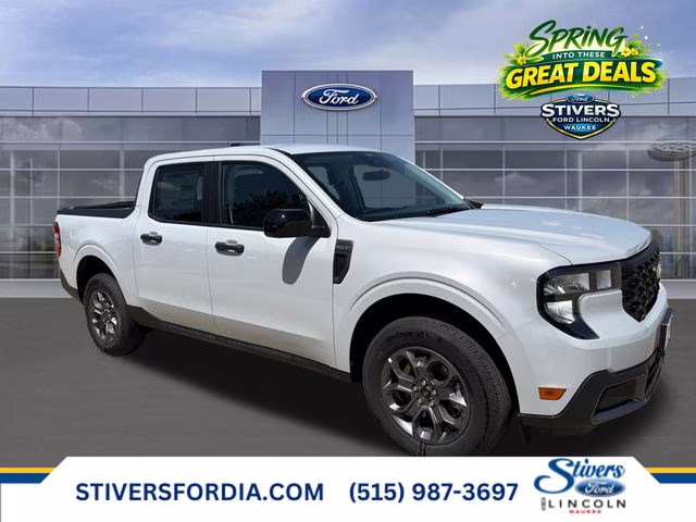 2026 White Metallic Ford Maverick XLT AWD Truck