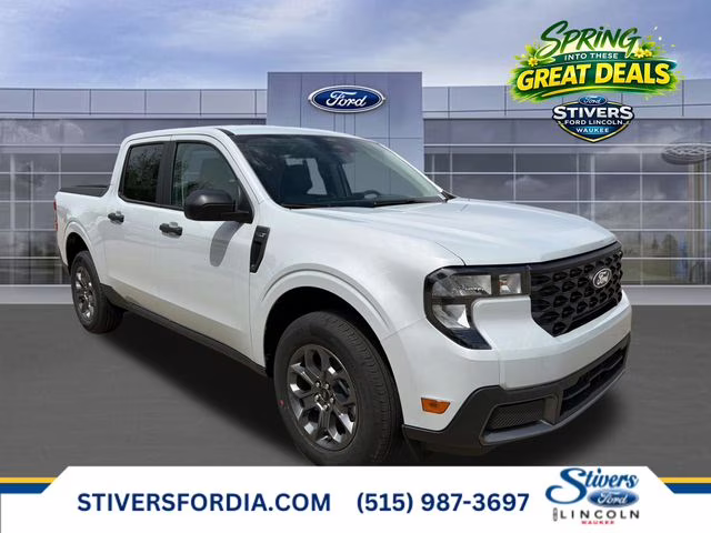 2026 White Metallic Ford Maverick XLT AWD Truck