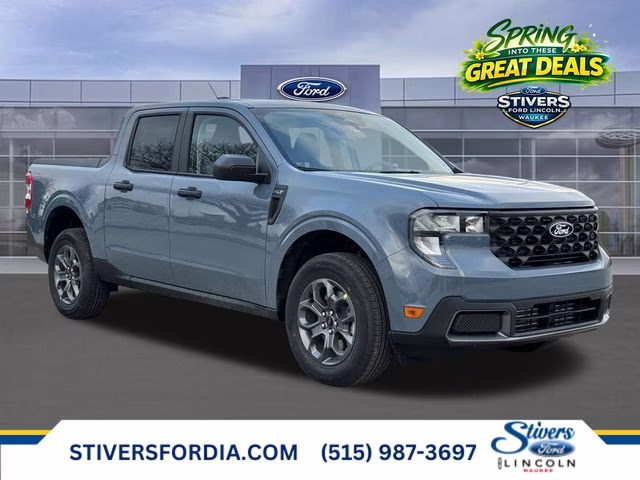 2026 Azure Gray Metallic Ford Maverick XLT AWD Truck