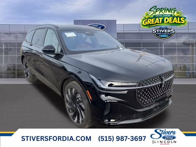 2026 Infinite Black Metallic Clearcoat Lincoln Nautilus Reserve AWD SUV