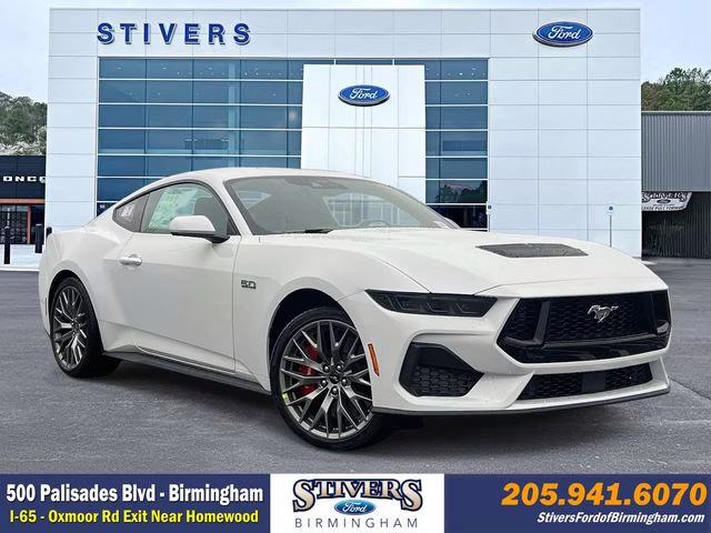 2026 Oxford White Ford Mustang GT Premium RWD Coupe