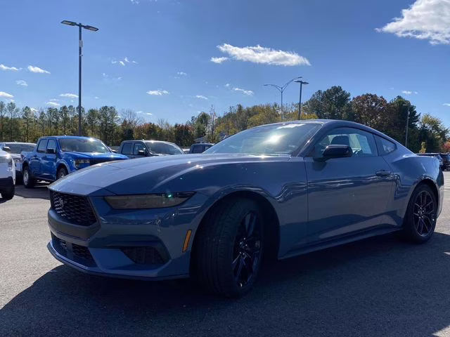 2026 Vapor Blue Metallic Ford Mustang EcoBoost RWD Coupe